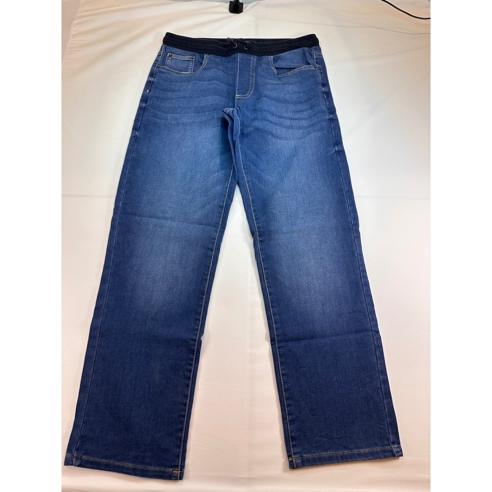 Sonoma Goods For Life Boys Husky Jeans Size L Husky Blue Denim Pull On Pants